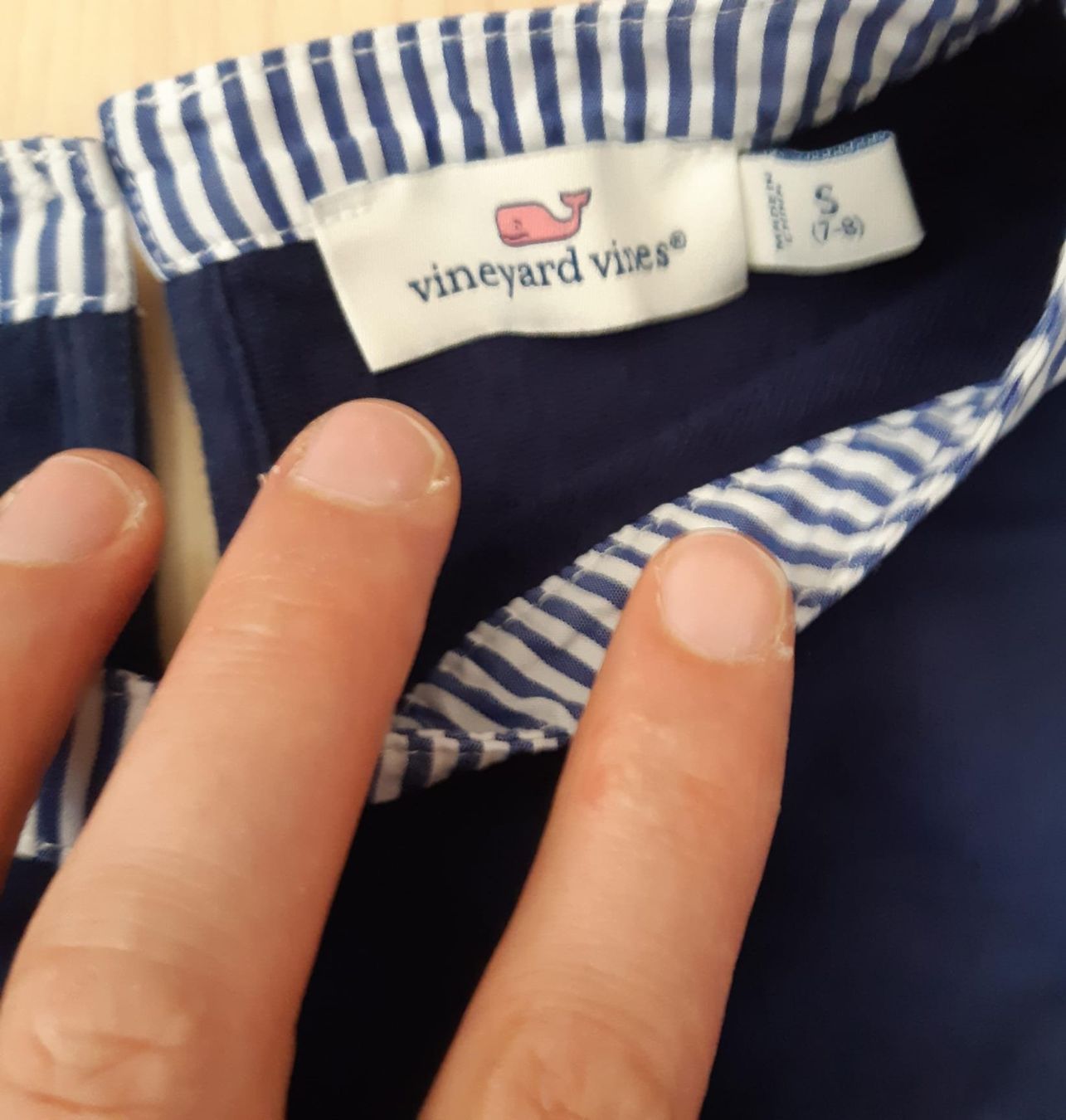 Kleider & Röcke: Mädchen Kleid, Gr. S 7-8-Jährige, Marke: VINEYARD VINES – Gebraucht aus sachseln von soficool 3