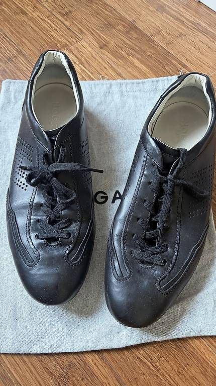 Hogan Scarpe da uomo: Hogan Leder-Sneaker - Schwarz – Usato da Oberägeri venduto da maridale