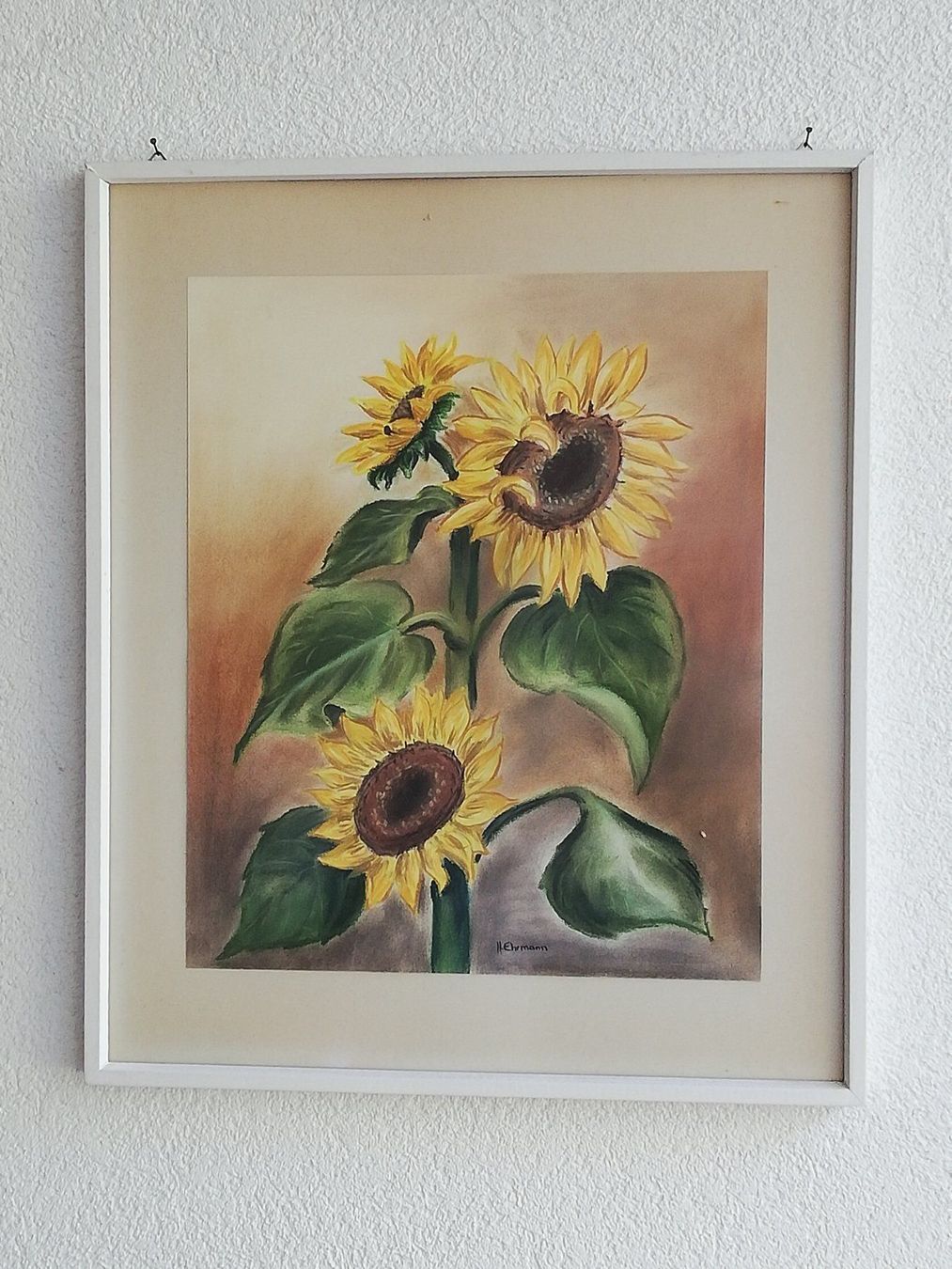 Dipinti: Gemälde / Bild Sonnenblume – Usato da Zeiningen venduto da Carettacaretta69