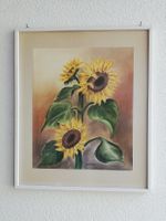 Gemälde / Bild Sonnenblume