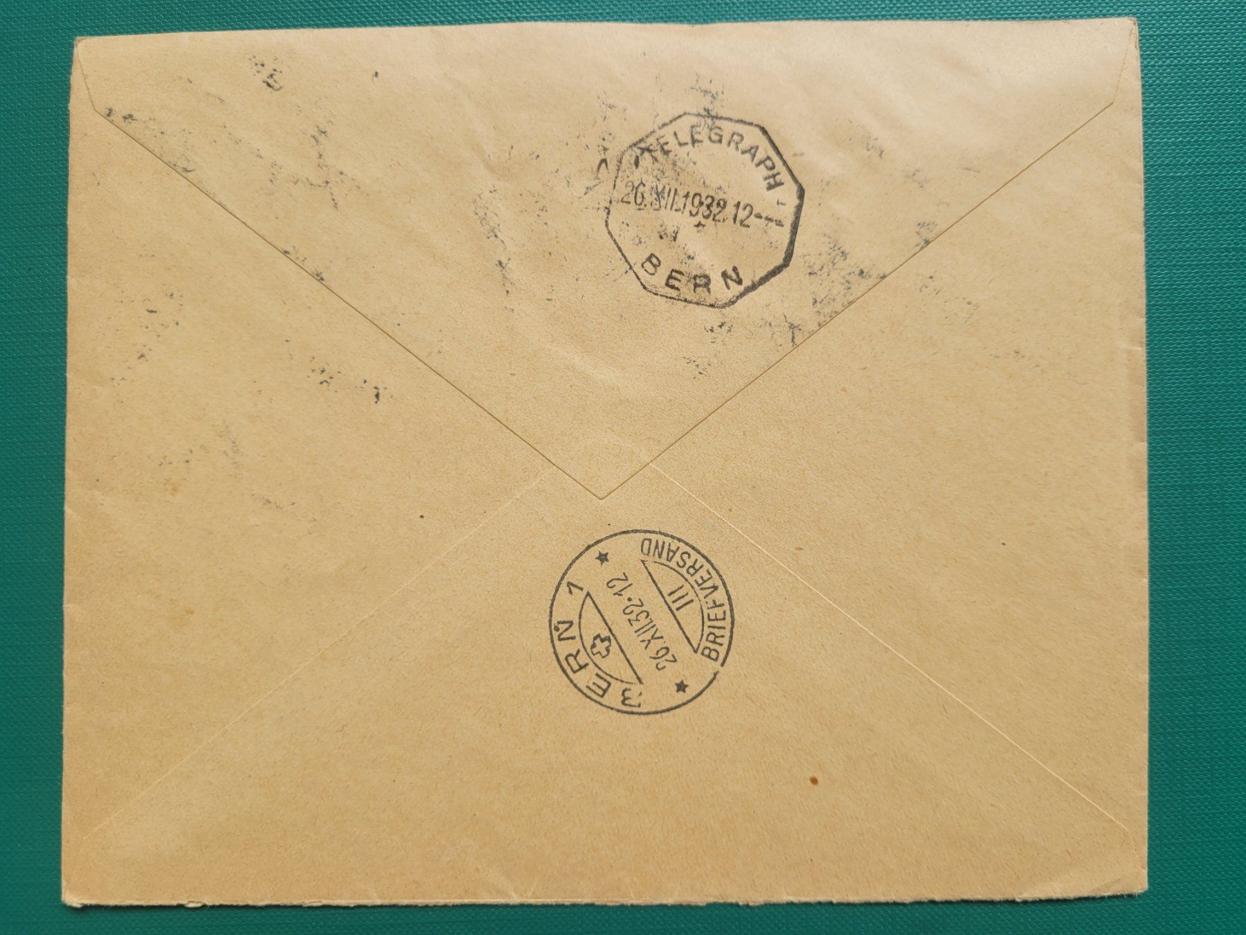 Alle Briefmarken: 1932 PJ obl. BERN 26.XII.32 "Exprès" – Gebraucht aus Colombier NE von Colombier 4