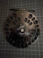 Moulinet Abel Super 4 noir S1916 bon état - nettoyé/révisé