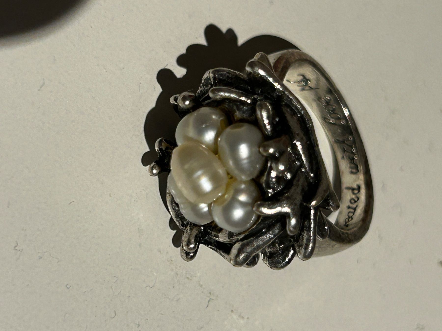 Anelli: Schöner Ring 19 mm created with love – Usato da Scherz venduto da Mandarine8