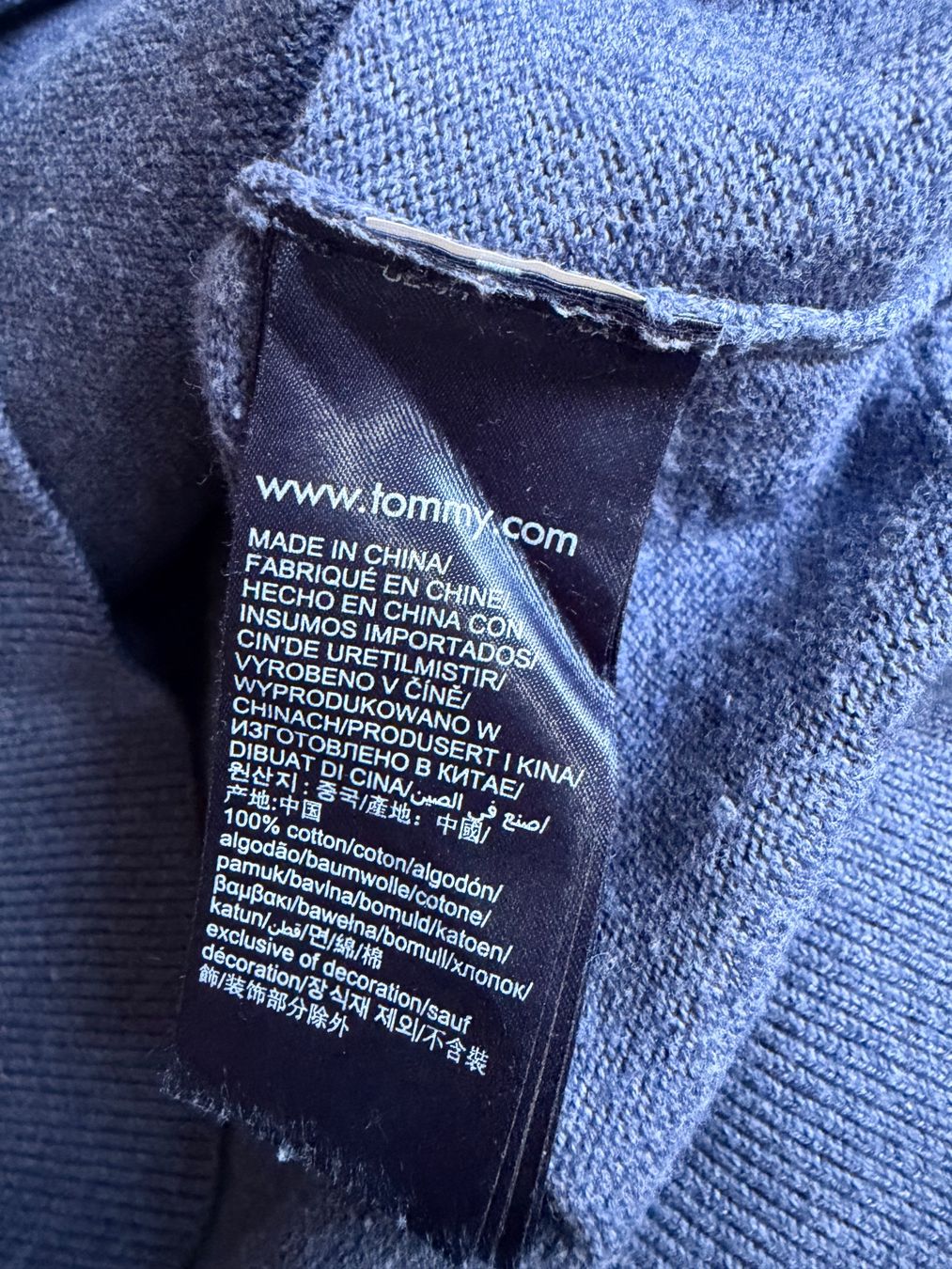 Tommy Hilfiger Pullover & Sweatshirts: TOMMY HILFIGER Pullover  Premium Cotton Größe: L – Gebraucht aus Interlaken von Bona55 5