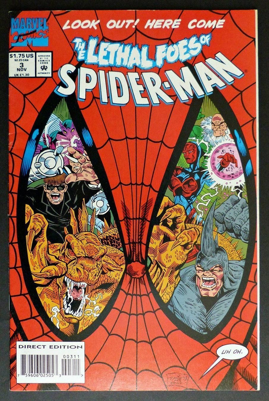 Comics: SPIDER-MAN LETHAL FOES COMPLETE 4 PART SERIE MARVEL 1993 – Gebraucht aus Lugano von YouWantUS 4