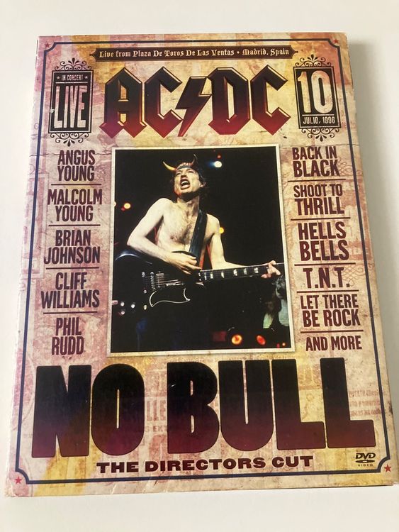 AC/DC - No Bull: The Directors Cut [Director's Cut] DVD (Gebraucht) in ...