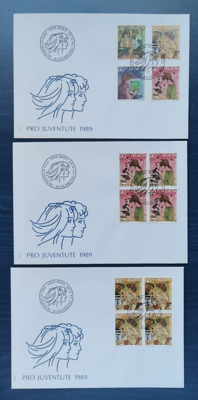Alle Briefmarken: FDC PJ 1989 – Neu (gemäss Beschreibung) aus Aadorf von Chnorli-Furz
