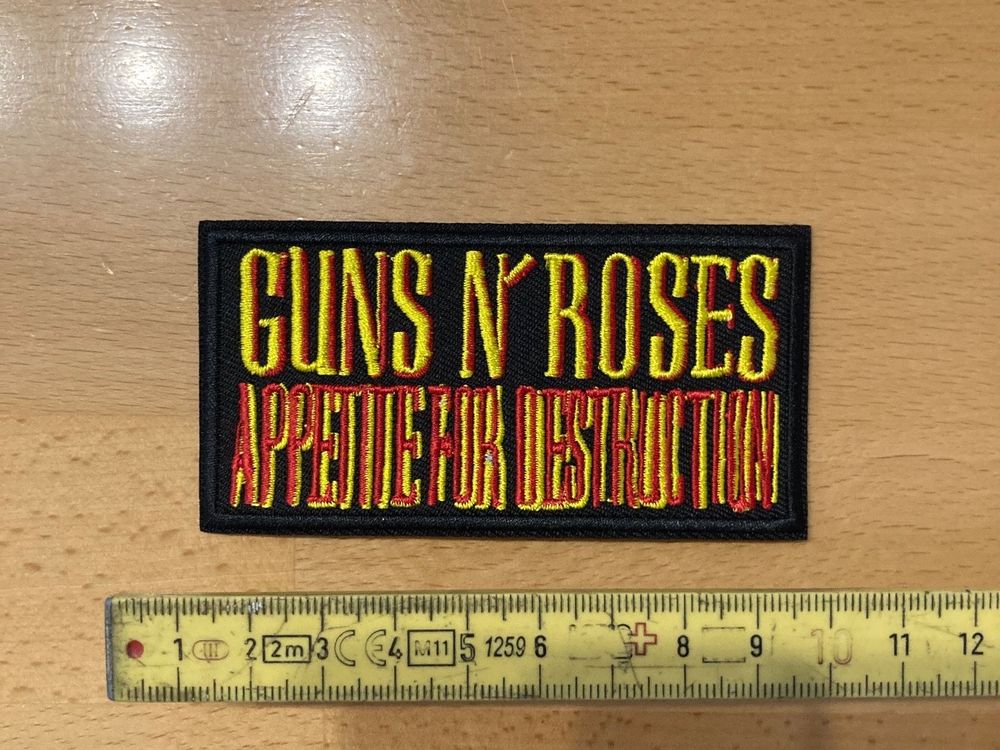 Guns N’ Roses Patch Sticker Aufnäher Metal Rock Band 10 | Kaufen auf ...