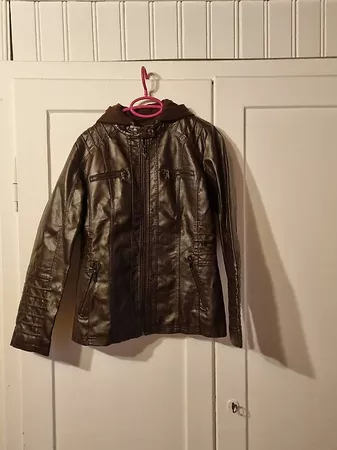 Kunstlederjacke