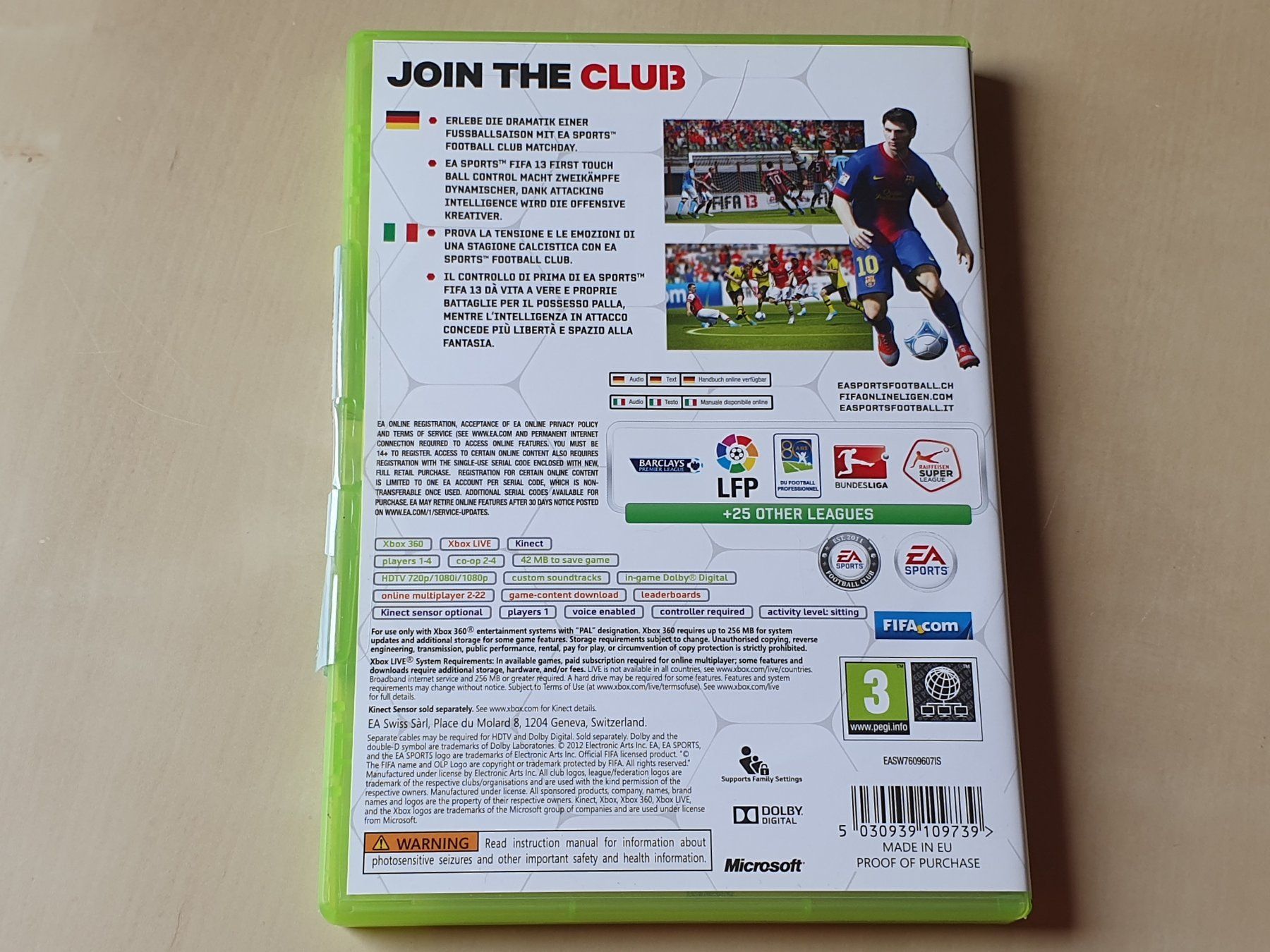Microsoft Spiele: FIFA 13 – Gebraucht aus Stansstad von collectorsshop 1