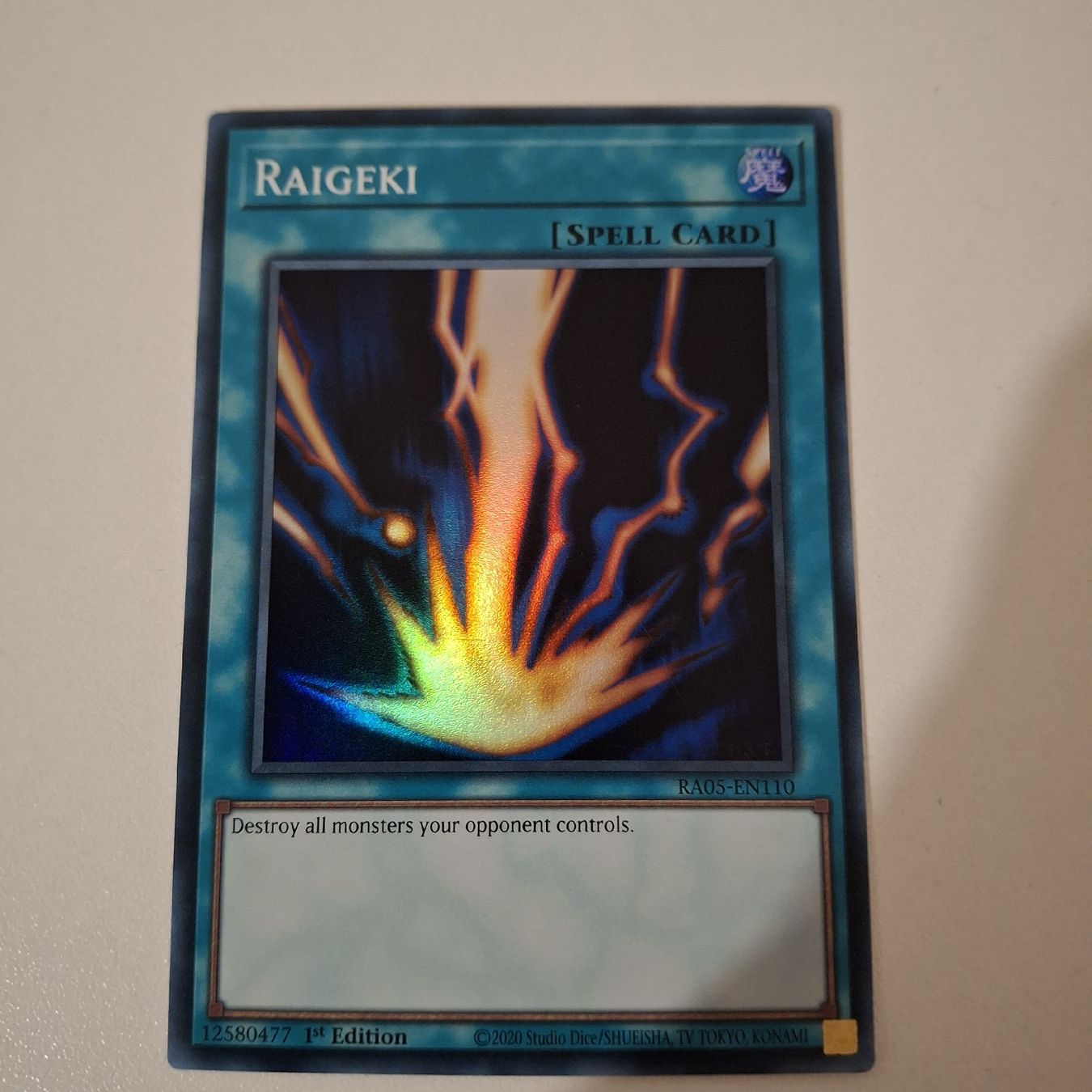 Yugioh Carte collezionabili: yugioh raigeki – Nuovo (secondo la descrizione) da Escholzmatt venduto da roy_gvc8