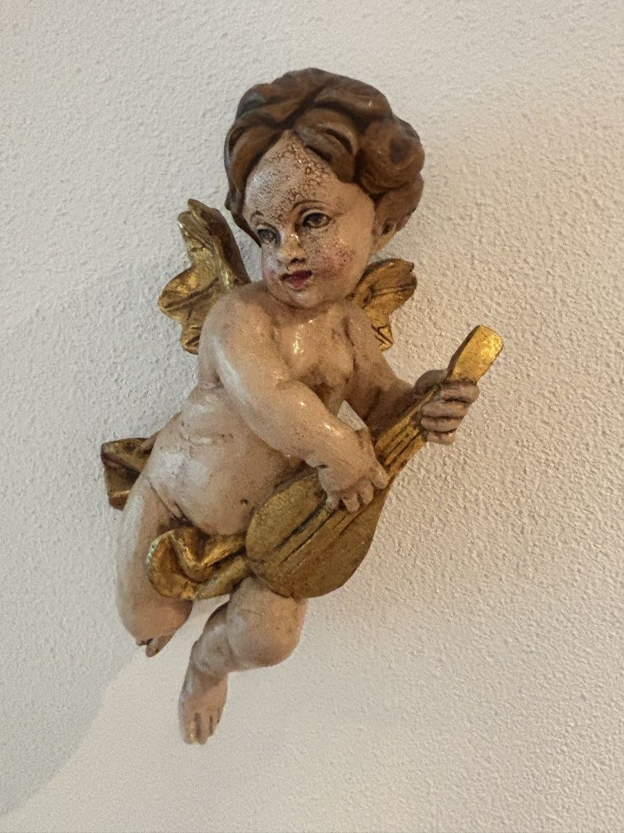 Statuette: Grosse Putte handbemalt – Usato da Malters venduto da Joe-Schwarz 4