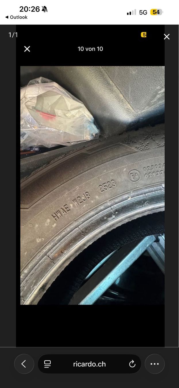 Automobili: 2x Winterpneus 195/65 R15 (Jahr 2023) – Nuovo (secondo la descrizione) da Kaiseraugst venduto da mik_cs5j 4