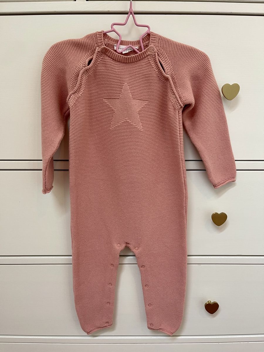 Strampler: Strickoverall BELLYBUTTON Gr. 74/80 - ungetragen! – Neu (gemäss Beschreibung) aus Engelburg von Annis_Crew