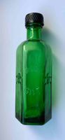 klein alte Giftflasche grün Vorsicht Gift