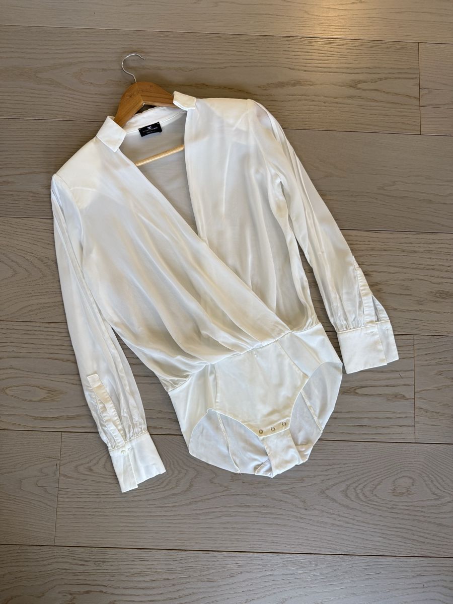 Franchi Blusen: Elisabetta Franchi blouse blanc taille-S – Neu (gemäss Beschreibung) aus Genève von iry_67wr 4
