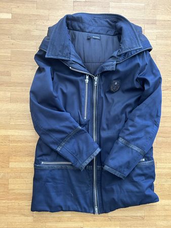 Koople, veste hiver ceintree, marine, coton et polyamide,T M