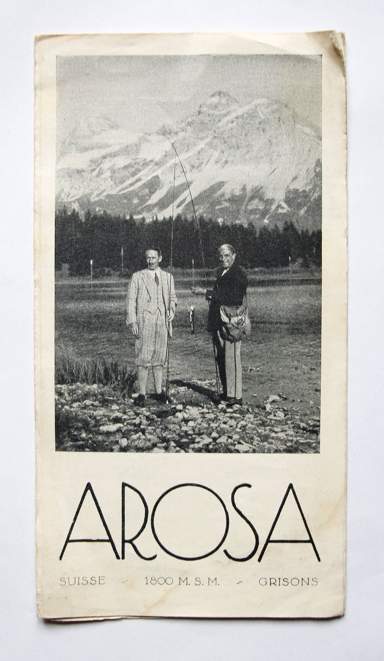 Documenti: PROSPEKT "AROSA" BROCHURE (franz.), ca. 1930 – Usato da St. Gallen venduto da modernetc