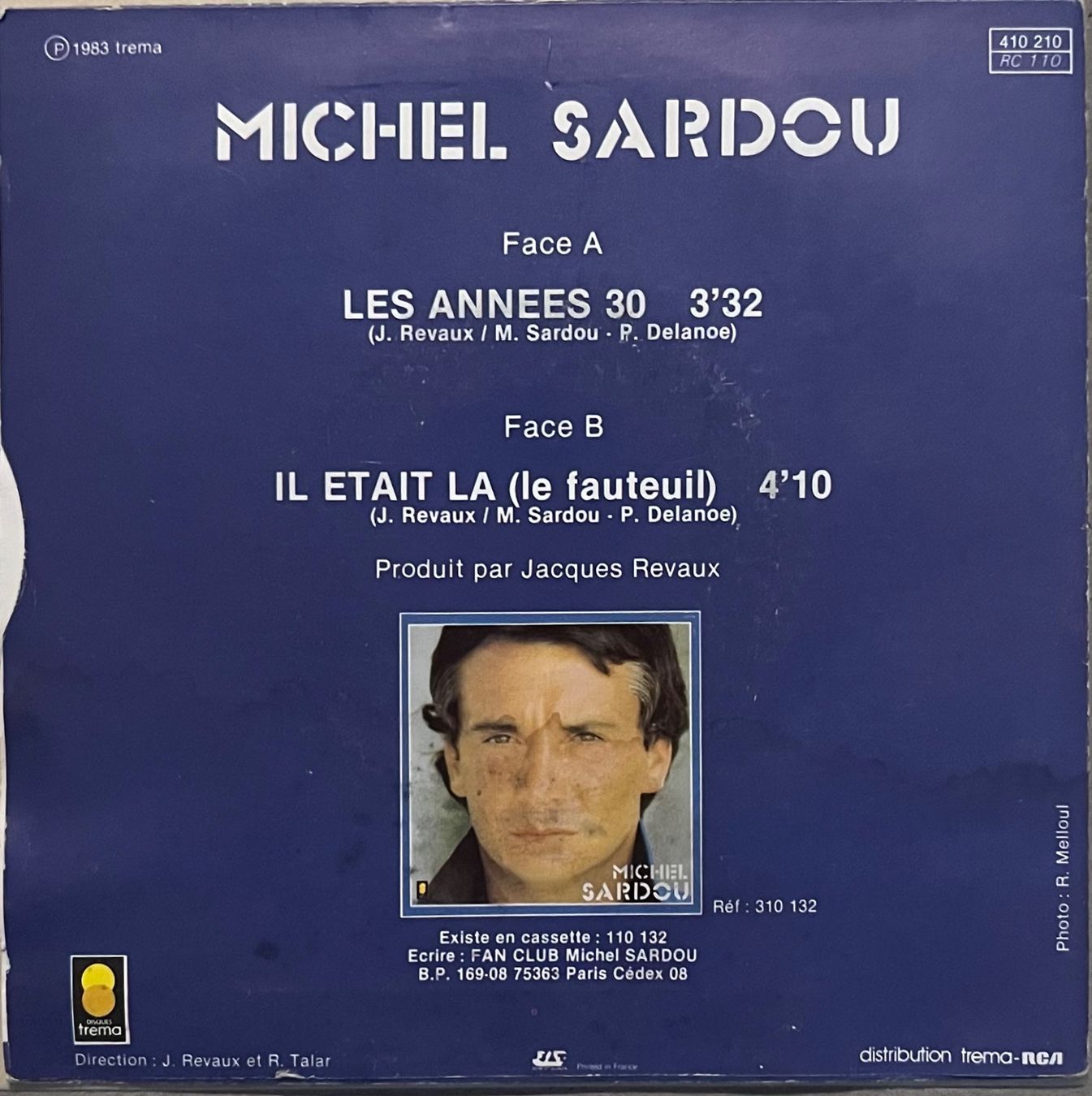 Dischi in vinile: MICHEL SARDOU - LES ANNEES 30 – Usato da Bussigny venduto da vinyl-pas-cher 1