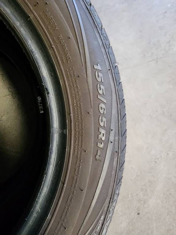 Pneumatici & Ruote complete: 155/65R14 Neuwertig!!!!!! – Usato da Fehraltorf venduto da Werkstatt85 2