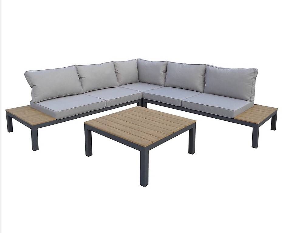 Sofas: Sitzgruppe Quid grau / Eiche  – Gebraucht aus Frauenkappelen von tob_tsc5 2