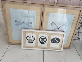 3 Bilderrahmen gross Ribba  Ikea kein Versand