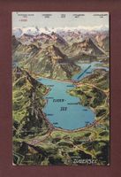 ZUGERSEE - Vogelschau - 1917