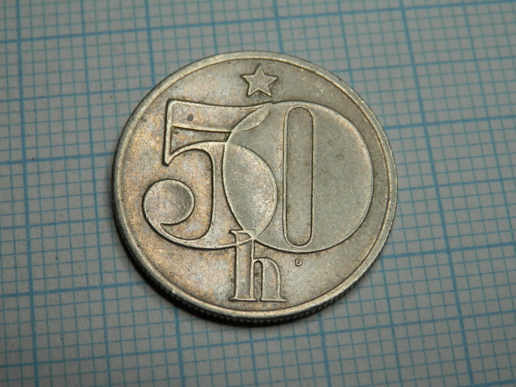 Tutti le monete: Tschechoslowakei 50 Heller, 1978 – Usato da Weiach venduto da weiach81 1