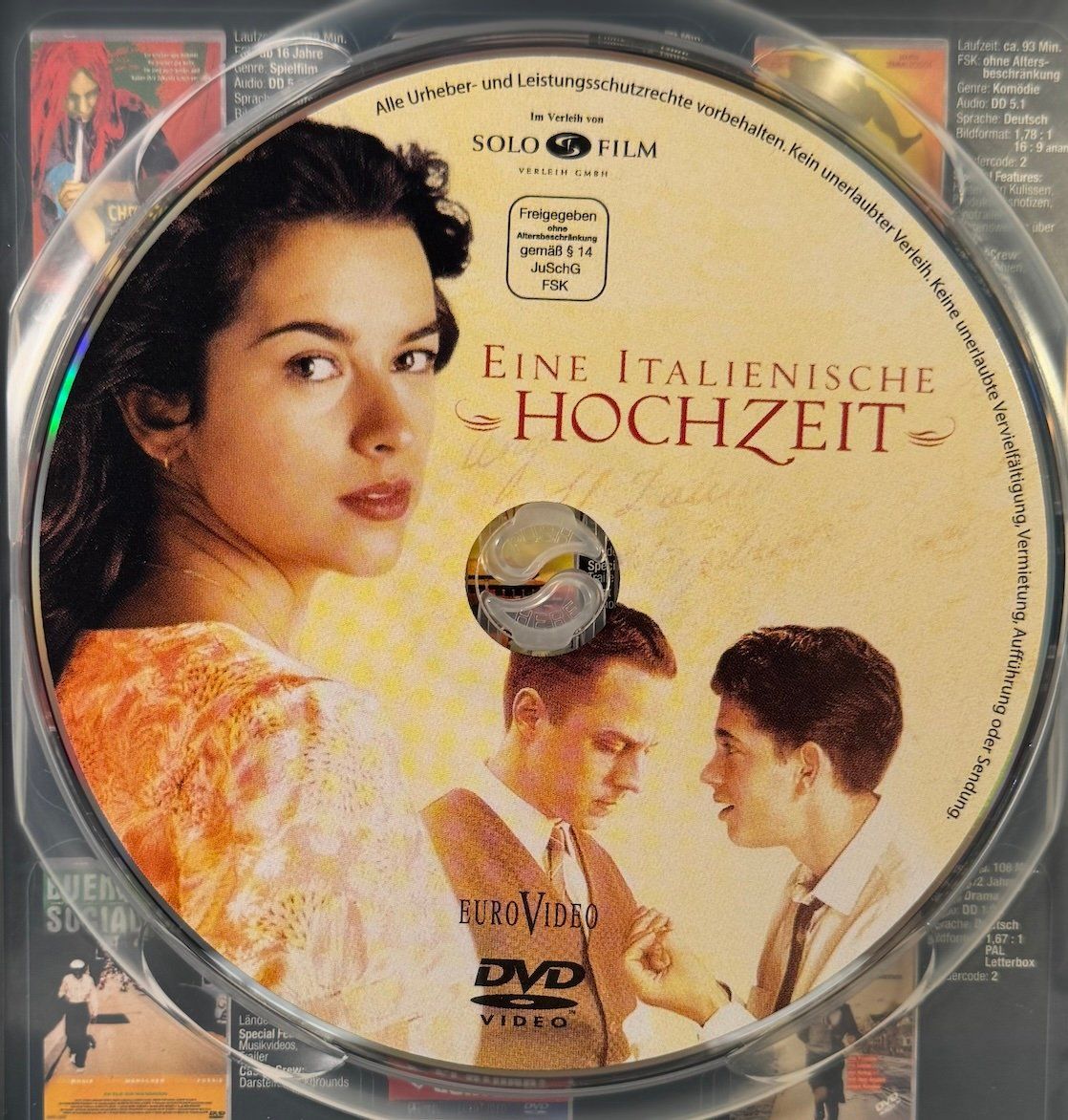 Tutti i DVDs: DVD EINE ITALIENISCHE HOCHZEIT – Usato da Wisen venduto da gigisna 1