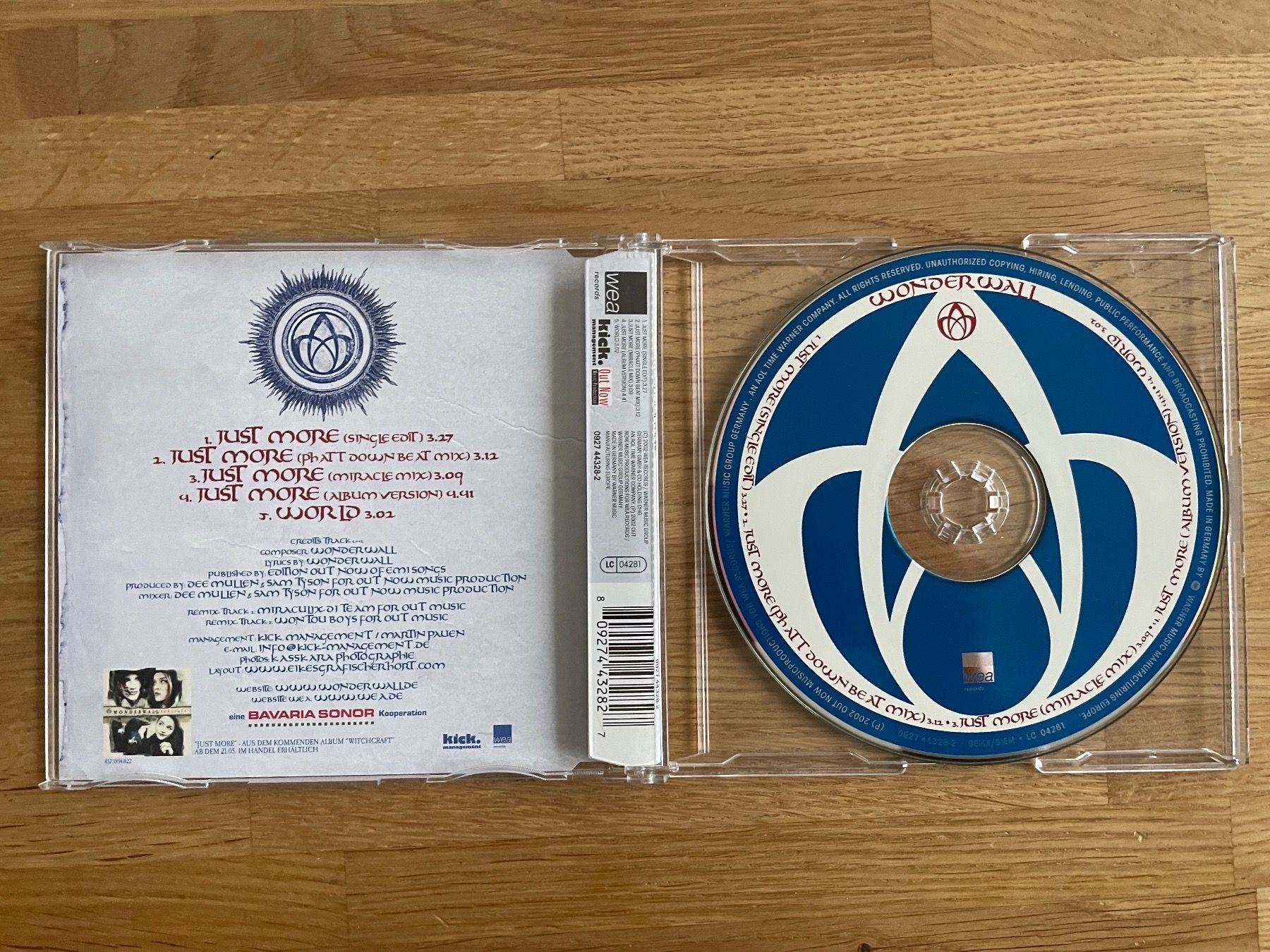 CD: CD / Single - Wonderwall - Just More - 2002 – Usato da Winterthur venduto da Secondhand-Family 2