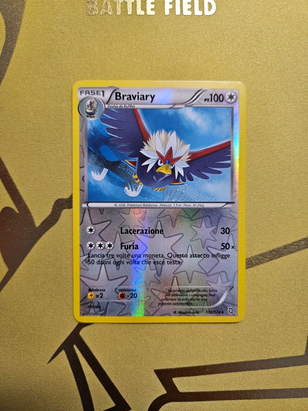 Pokémon Carte collezionabili: Dragons Exalted - Braviary – Usato da Bellinzona venduto da Pokemarco