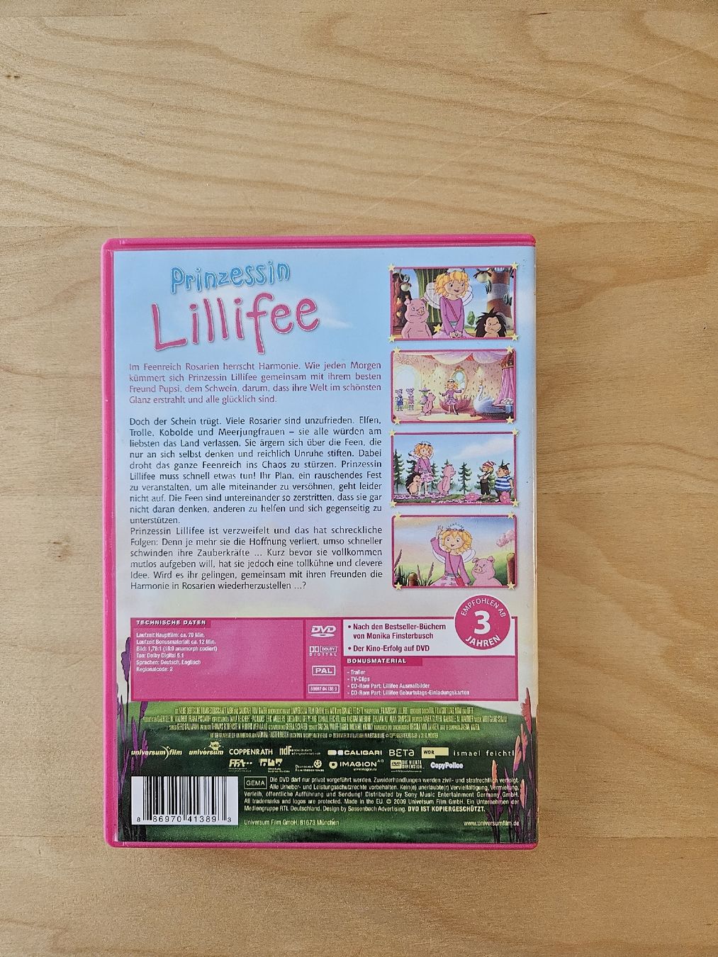 Tutti i DVDs: Prinzessin Lillifee DVD – Usato da Arbon venduto da Shniin2 1