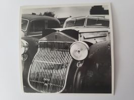 Foto Oldtimer Auto Frontansicht Gitter gut erhalten RA
