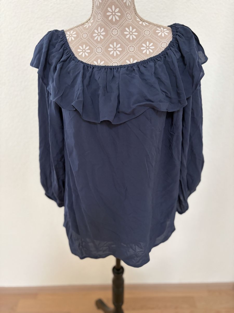Blusen: Velvet Bluse Grösse S/M – Neu (gemäss Beschreibung) aus Bonstetten von Moma10 1