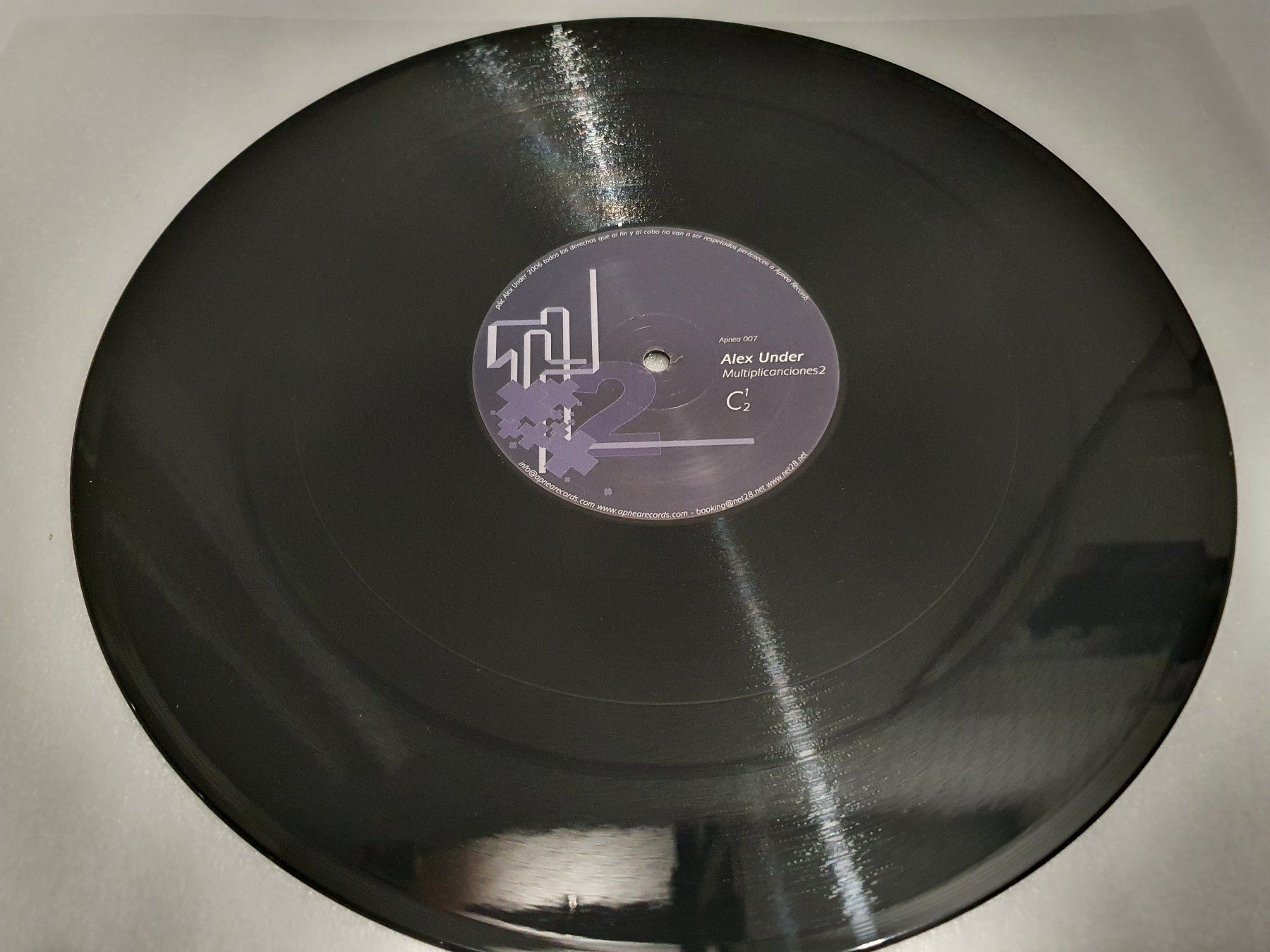Schallplatten: Alex Under ‎– Multiplicanciones2 (Techno) – Gebraucht aus Uster von Vinyl-Leidenschaft 2