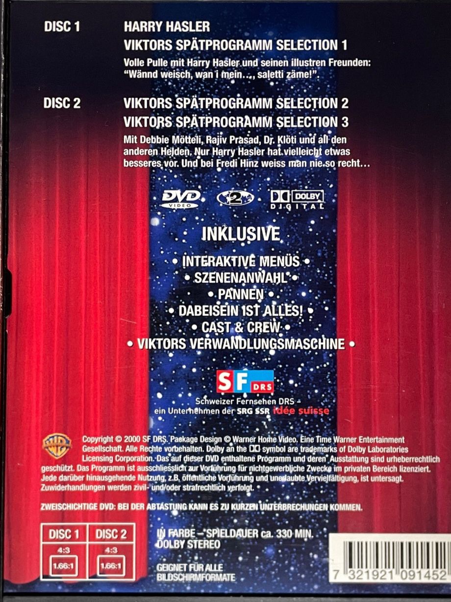 Tutti i DVDs: Viktors Universum 3x – Usato da Muri b. Bern venduto da AdidasCollector 6