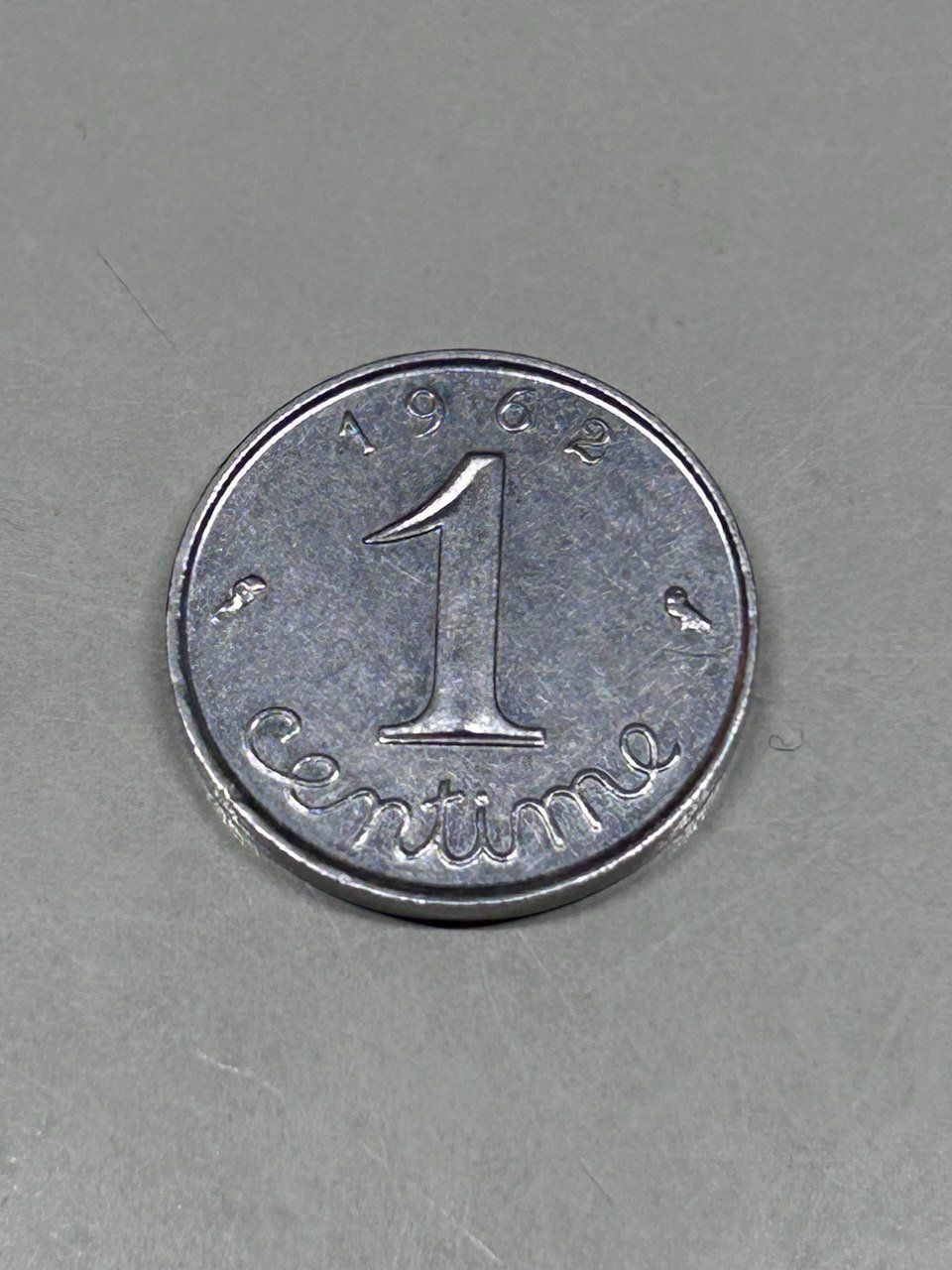 Tutti le monete: 1 centesimo "Épi" (Pannocchia) 1962 – Usato da Giubiasco venduto da LorisVale