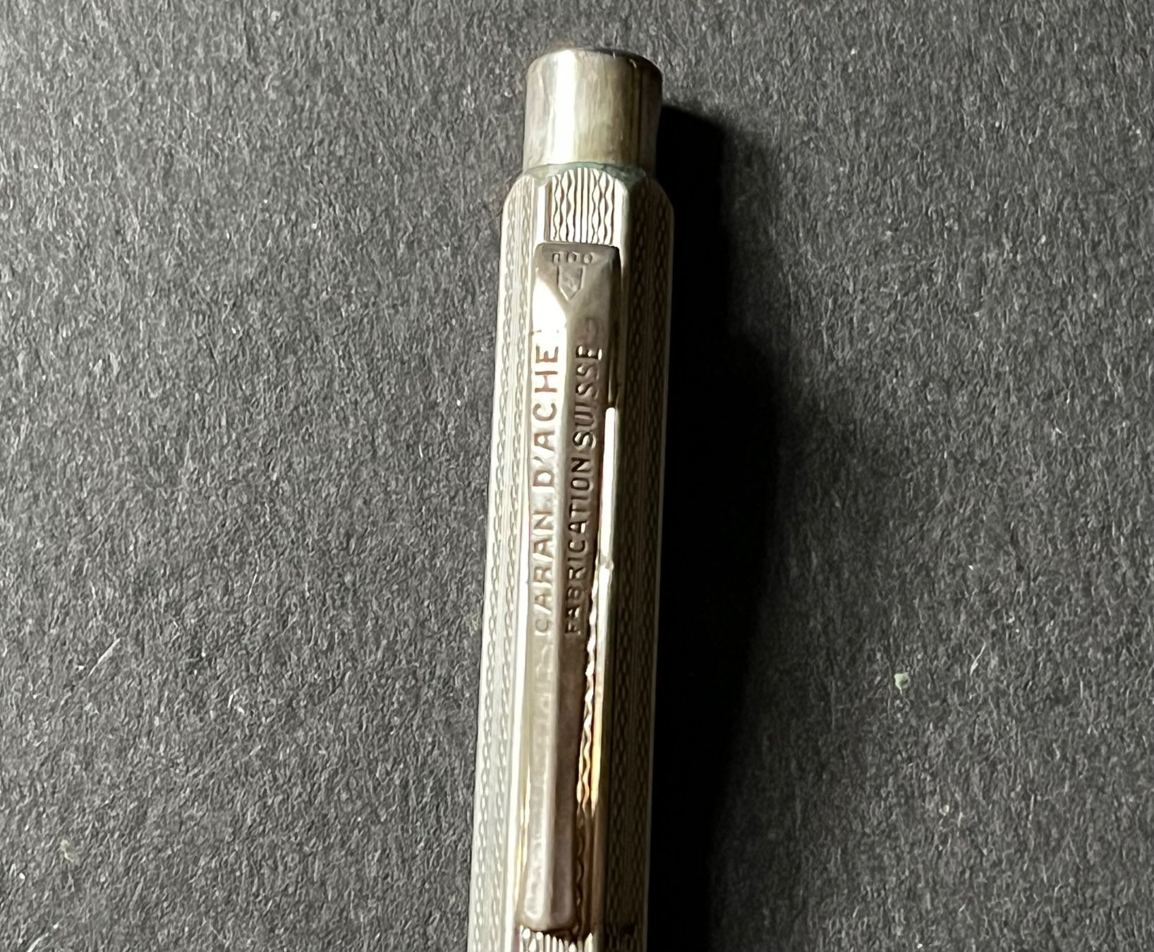 Caran D'Ache Matite, matite colorate & gessi: Alter Caran d’Ache Ecridor Minenhalter versilbert – Usato da Zürich venduto da FV.vintage 4