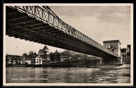 AK Aarau, Kettenbrücke mit Schlössli