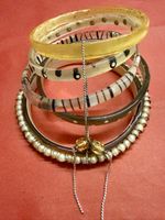 5er Set Vintage Armreifen, Modeschmuck für den Sommer!
