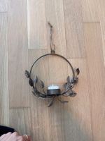 Deko-Kerzenhalter für Teelicht, Metall, goldfarben!
