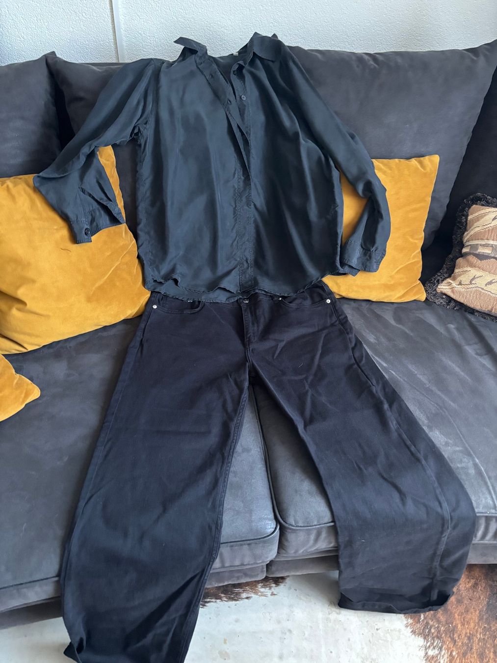 Camicette: BLANCE ATELIER Jeans neu mit Seidenbluse – Nuovo (secondo la descrizione) da Merishausen venduto da yourdream