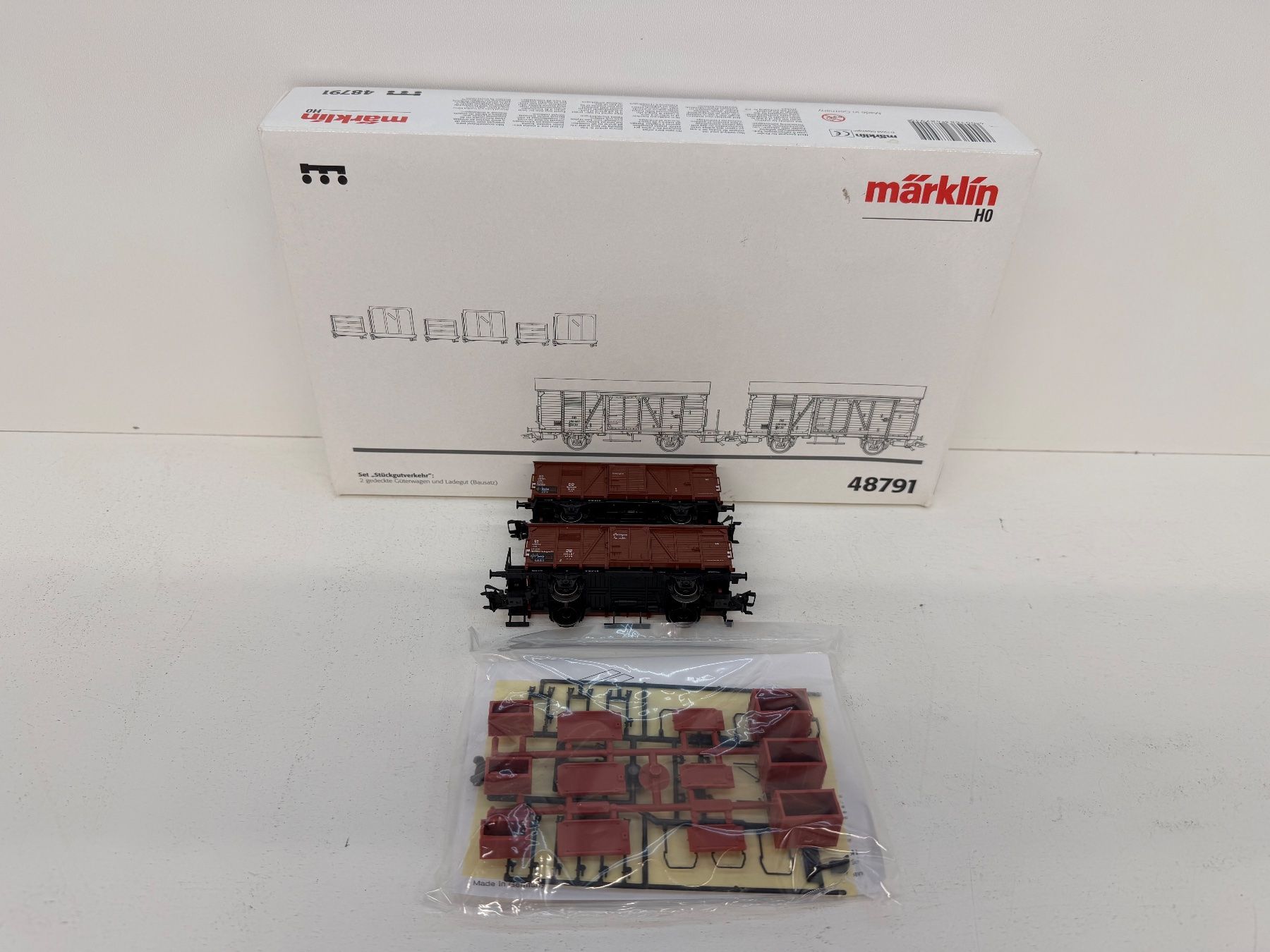 Märklin Modellini di ferrovie: Märklin 48791 Set "Stückgutverkehr" – Usato da Büsserach venduto da ModellbahnDepot 2
