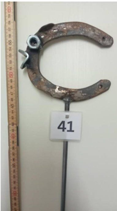 Tutte le decorazioni: Fisch Gartenstecker Rostdeko Hufeisen selbstgemacht – Nuovo e nell'imballaggio originale da Salez venduto da Robe12
