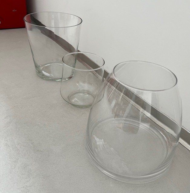 Vasen & Gefässe: Glasvasen Blumenvasen Pflanzenvasen – Gebraucht aus Thun von Steinitz 2