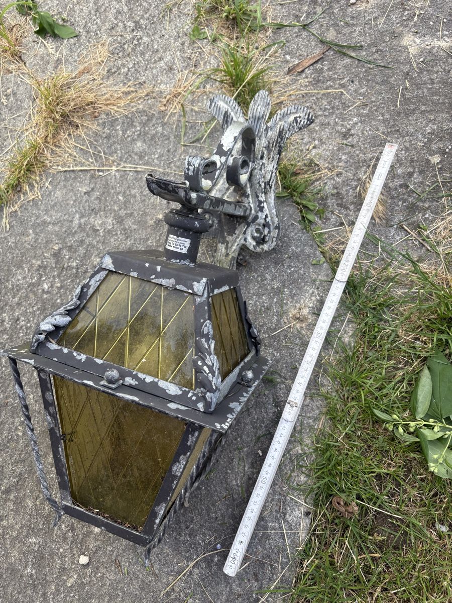 Lampade: gartenlampe schmiedeisen lampe – Usato da Winterthur venduto da Eyoyo