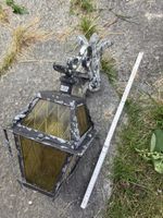 gartenlampe schmiedeisen lampe