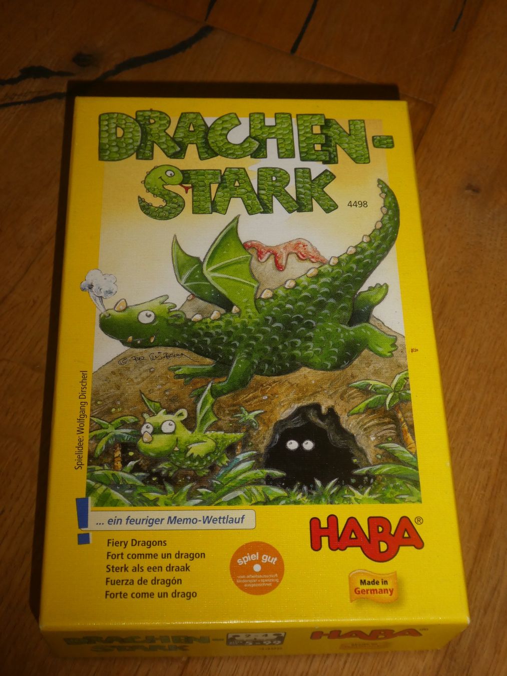 Haba Giochi: Drachenstark- ein feuriger Memo-Wettlauf – Usato da Dinhard venduto da heidibei