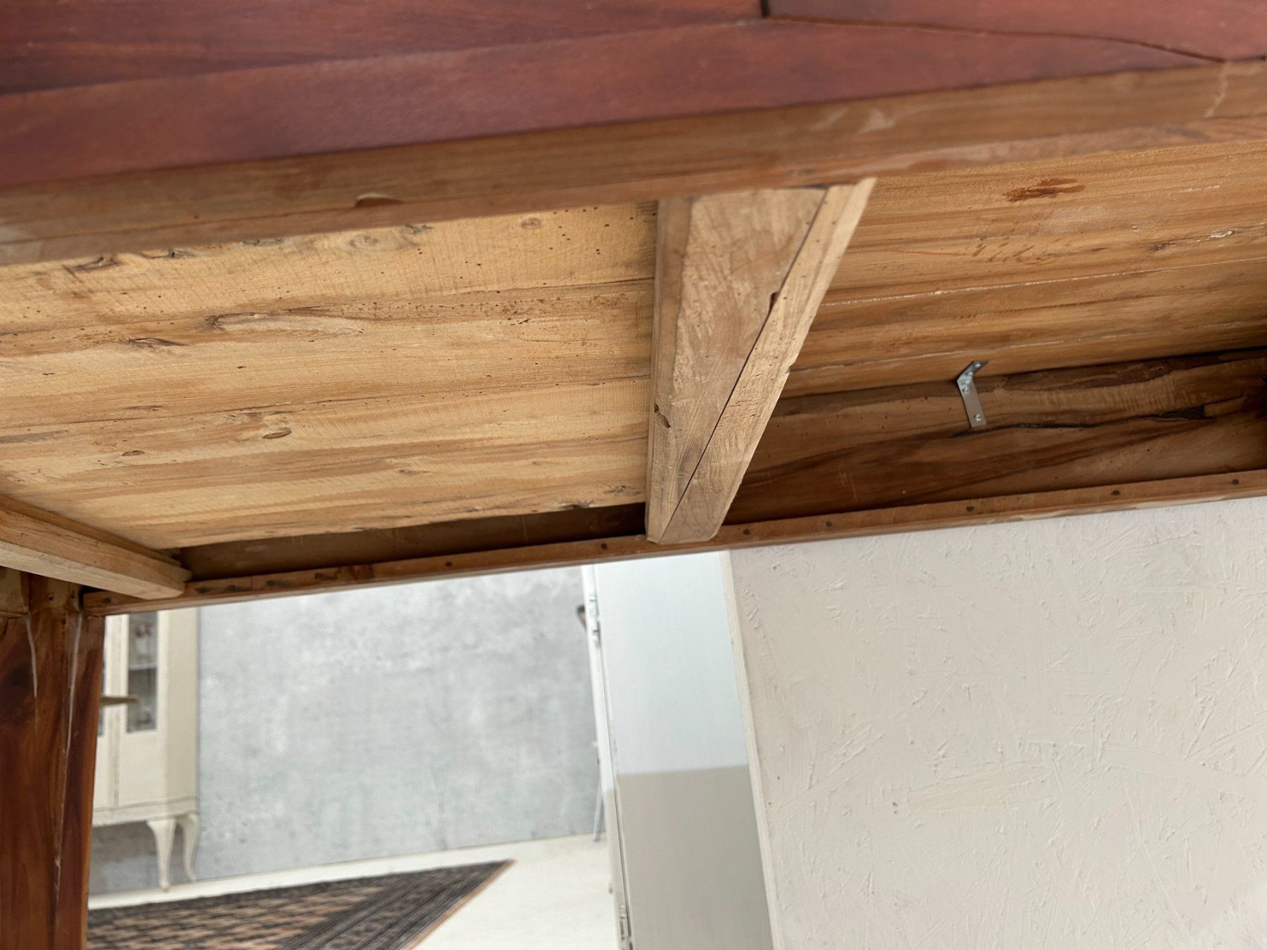 Tavoli: Esstisch Biedermeier Kirschbaum gross Schubladen restauriert – Usato da Dottikon venduto da beni1204 5