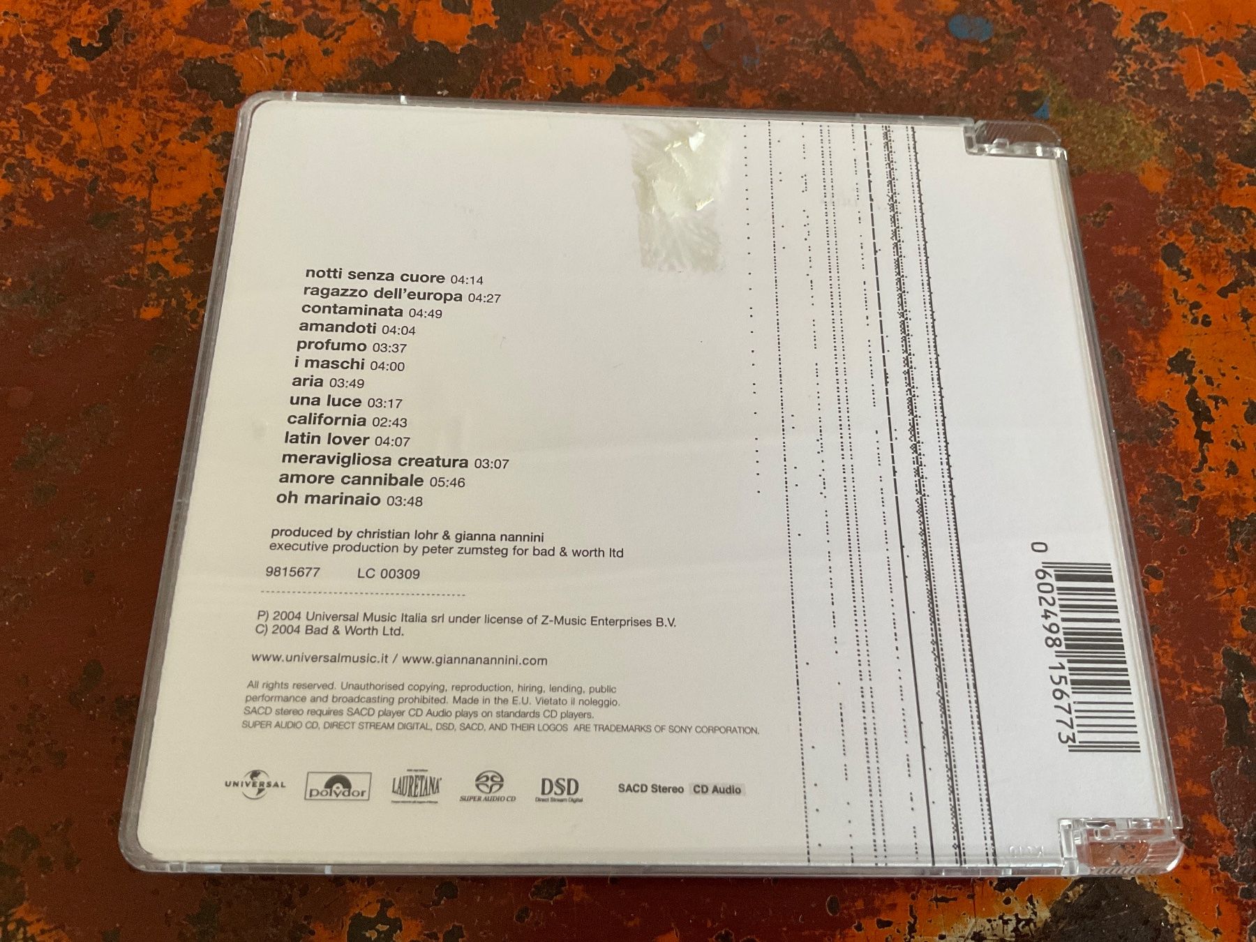 CD: Gianna Nannini Perle SACD Hybrid – Usato da Delémont venduto da vinylfreak01 1